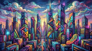 Abstract City Gawx