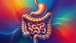 Abstract Digestive Journey