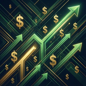 Abstract Dollar Rise