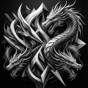 Abstract Dragon