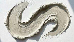 Abstract Drywall Compound Swirls
