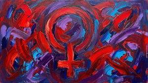 Abstract Feminist Strokes