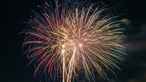 Abstract Firework Trails
