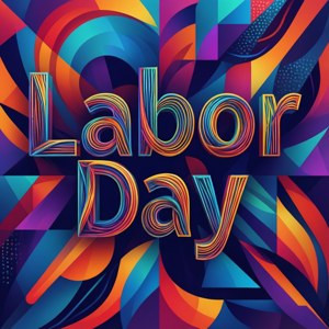 Abstract Geometric Labor Day