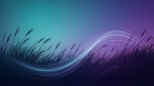 Abstract Grass Wave