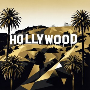 Abstract Hollywood Graphic