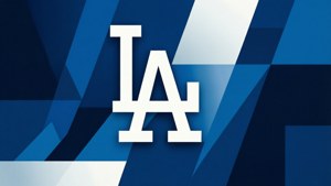 Abstract LA Logo Vector