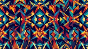 Abstract Magneton Pattern