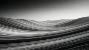 Abstract Monochrome Flow
