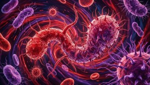 Abstract Parasite Infection