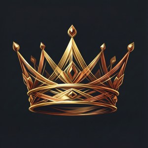 Abstract Shapes Crown
