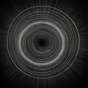 Abstract Sound Volume Circles