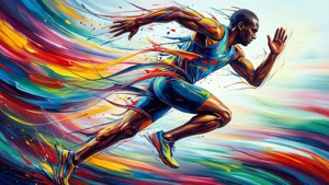 Abstract Speed Streaks