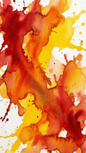 Abstract Splash Warmth