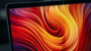 Abstract Swirl Display