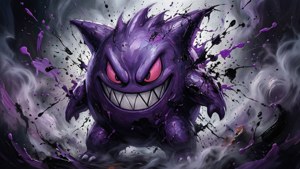Abstract Swirl Gastly