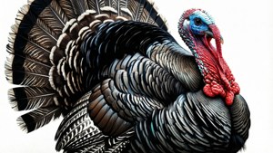 Abstract Swirl Turkey