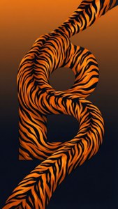 Abstract Tiger B