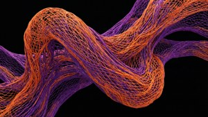 Abstract Tube Mesh 3D
