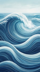 Abstract Wave Pattern