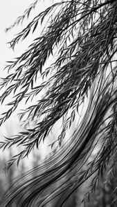 Abstract Willow Sway