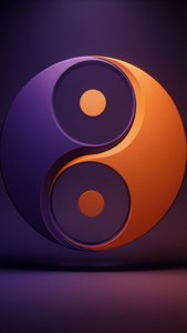 Abstract Ying Yang