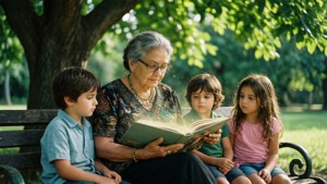 Abuela Reading Story