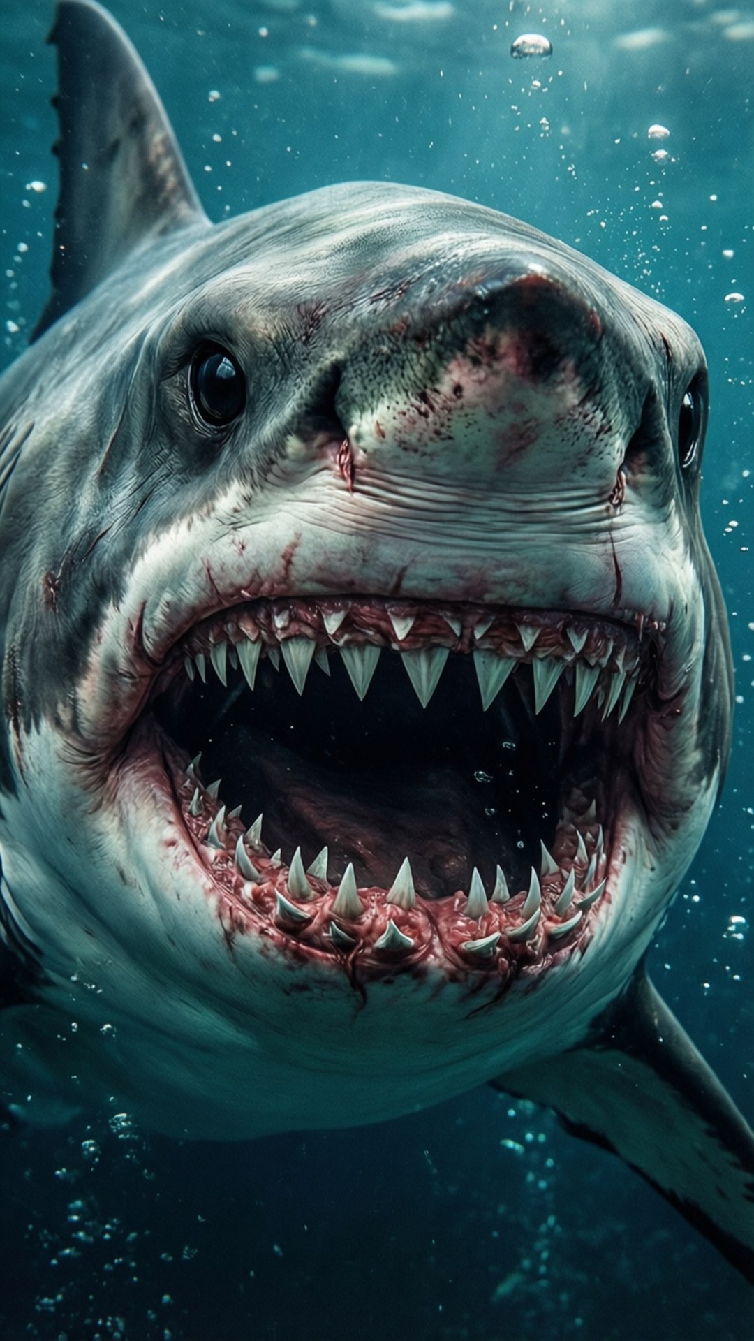 Abyssal Bite by Wallpapers.art Studio