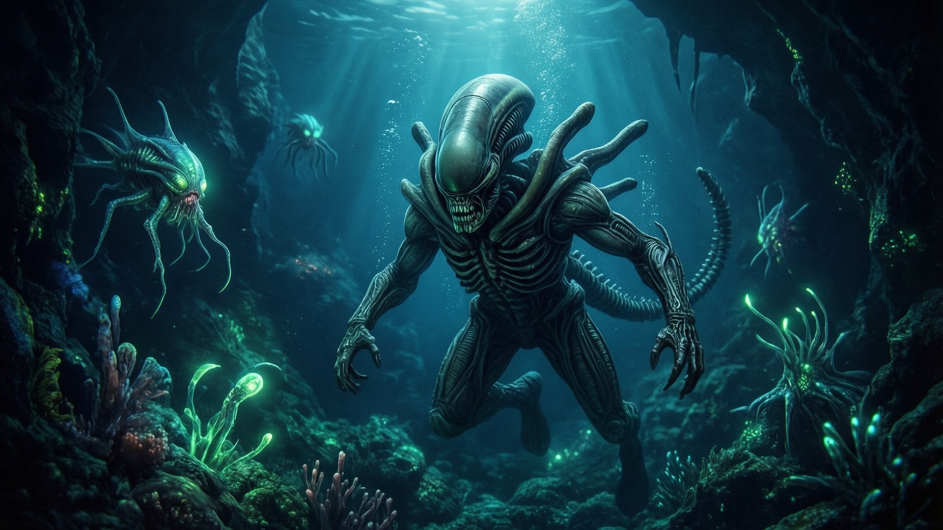 Abyssal Horror by Wallpapers.art Studio