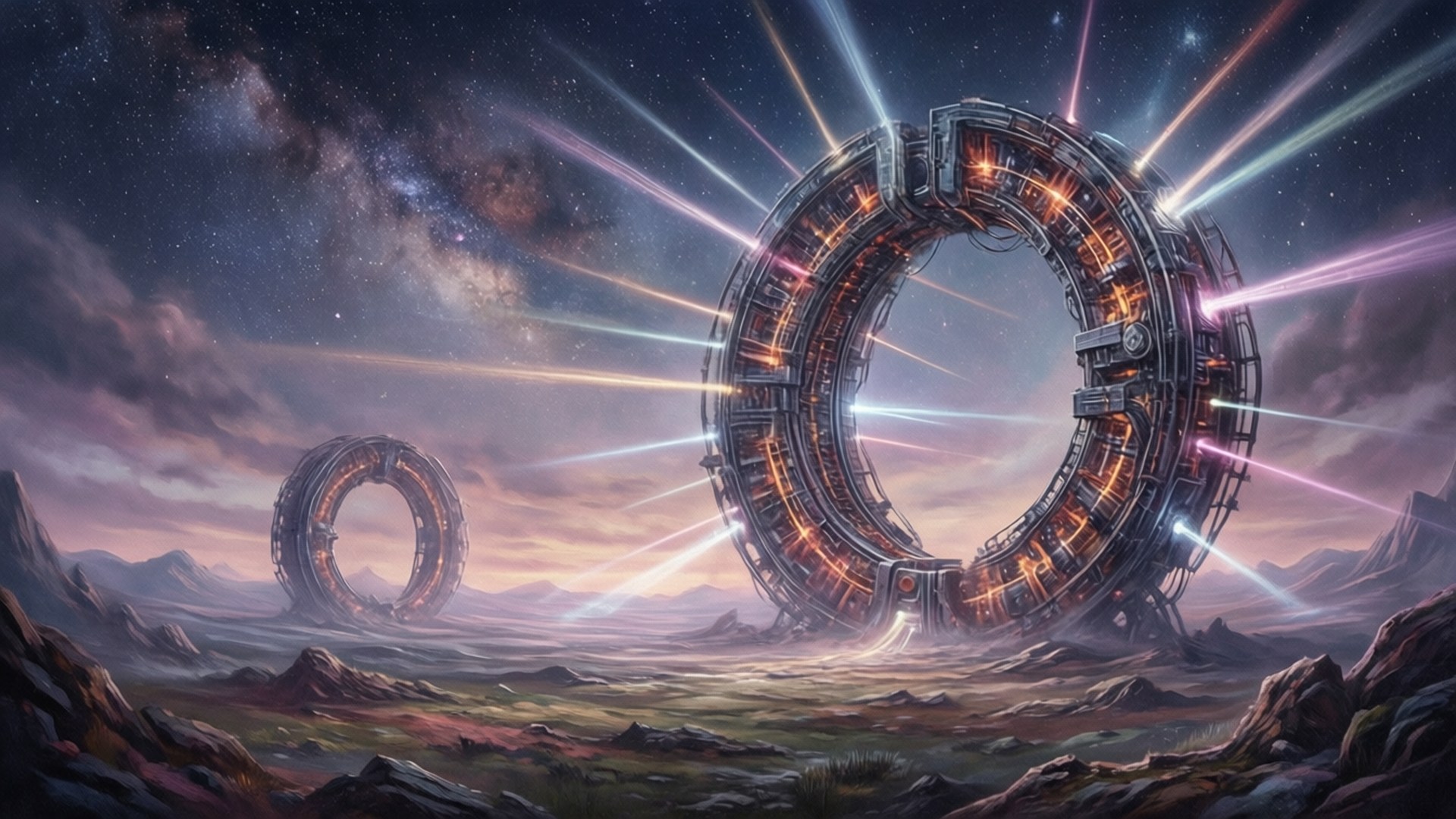 Accelerators on the Horizon by Wallpapers.art Studio