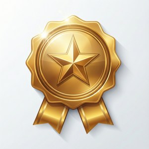 Achievement Badge Star