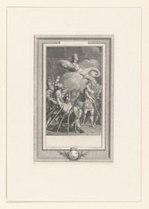 Achilles en Minerva voor het Griekse leger