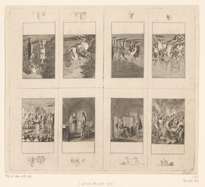 Acht voorstellingen uit de geschiedenis van de Bartholomeusnacht