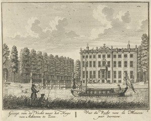 Achtergevel van Huis ter Meer te Maarssen