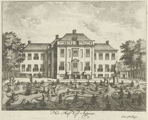 Achtergevel van Paleis Soestdijk