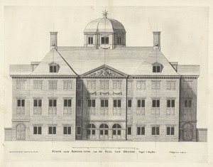 Achterzijde van Paleis Huis ten Bosch