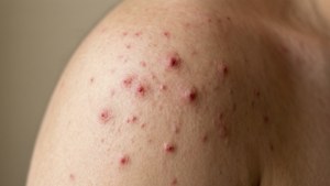 Acne Skin Macro