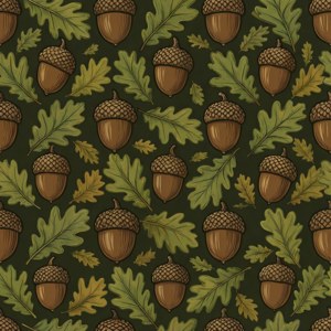 Acorn Leaf Pattern