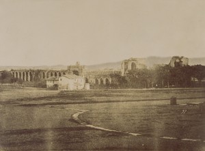 [Acqueduct in the Roman Campagne near Albin Hills]