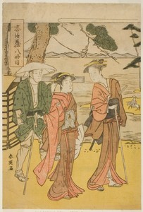 Act Eight: The Bridal Journey (Michiyuki) from the play Chushingura (Treasury of the Forty-seven Loyal Retainers)