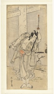 Acteur Bando Mitsugoro I in de rol van Umeomaru