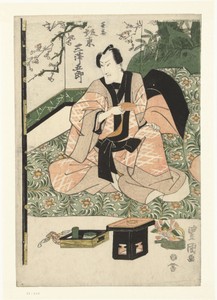 Acteur Bando Mitsugoro III in de rol van Kizo.