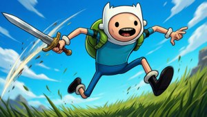 Action Finn Jumping