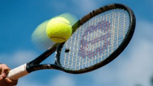 Action Shot Racquet and Ball