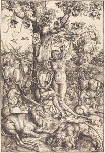Adam and Eve in Paradise