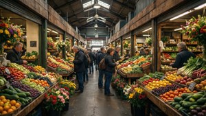 Adelaide Central Market Bustle