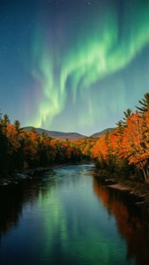 Adirondack Fall Aurora