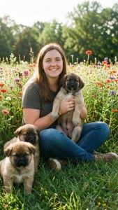 Adley and Puppies
