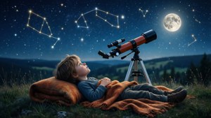 Adley Star Gazing