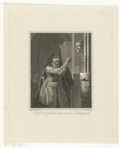 Adolf van Gelder bedreigt zijn vader